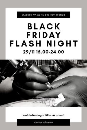Flash night at our studio in Malmö. Small tattoos, small prices 😍