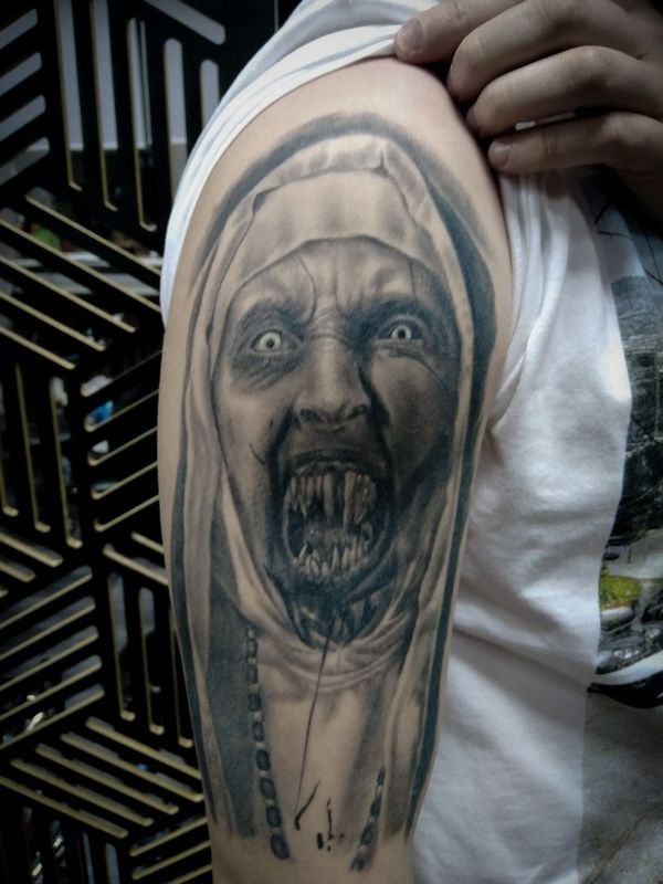 Tattoo from Faceless tattoo studio