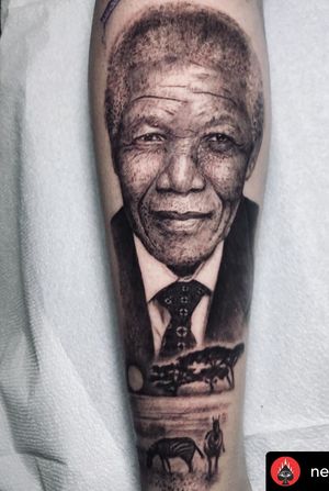 “I learned that courage was not the absence of fear, but the triumph over it. The brave man is not he who does not feel afraid, but he who conquers that fear” Nelson Mandela • • • • • • • #nelsonmandela #portrait #portraittattoo #vancouver #vancouvertattoos #vancouvertattoo#inked#tattooed#vancitytattoo#portrait#blackandgrey#vancouvertattooartist#vancouvertattooist#vancouver#commercialdr#mainstreettattoo#richmondbc #burnabybc #newwestminsterbc #langleybc #eastvancouver#vancouverrealistic#vancouverblackandgrey#vancouvertattooshop #604now#besttattoos