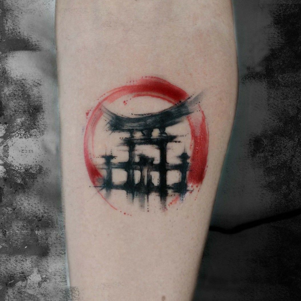 Pin by bruce on Quick Saves  Landscape tattoo Tattoos Blossom tree tattoo