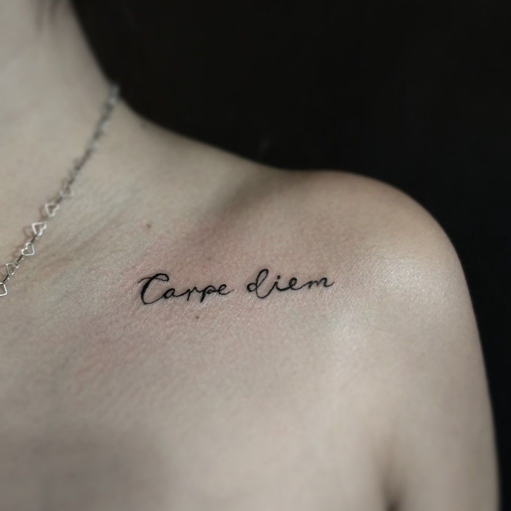 70 Carpe Diem Tattoo Designs For Men  Seize The Day Ink Ideas