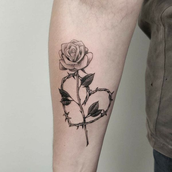 Tattoo from White flower