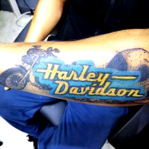Tatuaje biker #harleydavidsontattoo #cdmx 