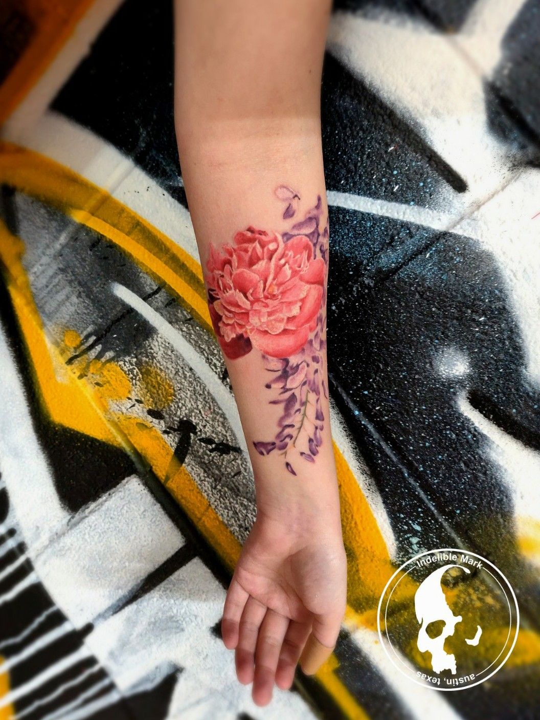 wisteria tattoo  Flower tattoos Vine tattoos Tree tattoo