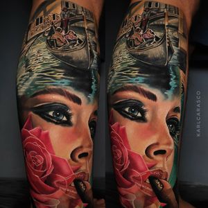 Tattoo by Karl carasco