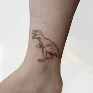 T-rex tattoo #t-Rex #dino #dinosaur #hamburg