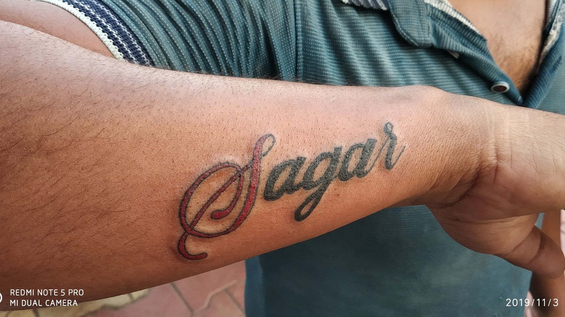 Tattoo uploaded by Shashi Garade • #sagar • Tattoodo