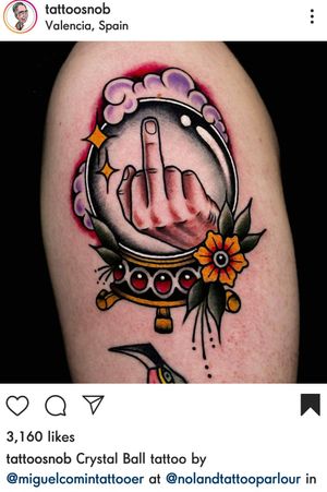 Dream crystal ball tat! 