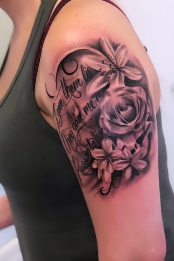 Tattoo from Derez Peters