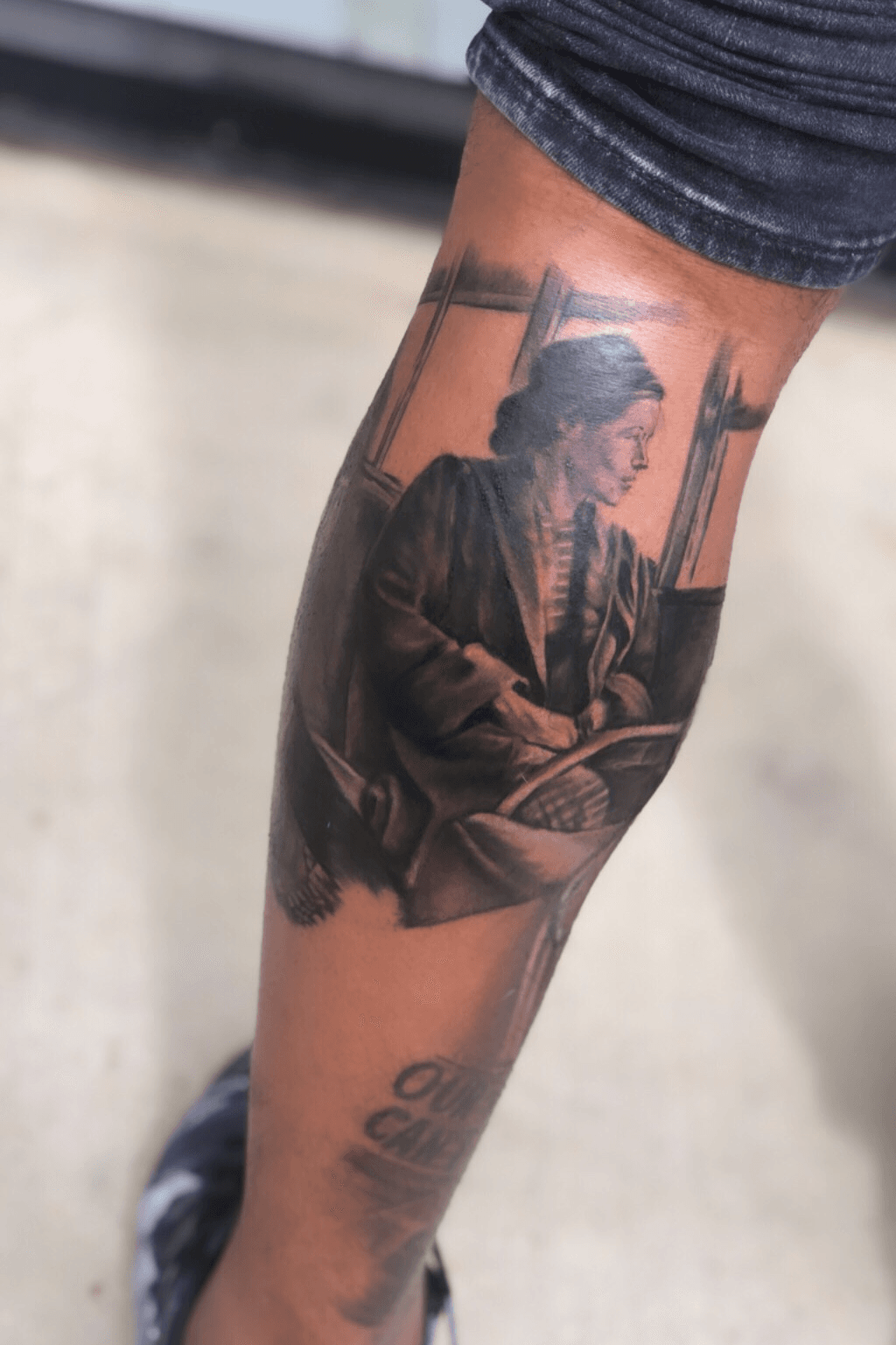 Rosa Parks portrait tattoo  Tätowierungen Tattoo spirit Körperkunst