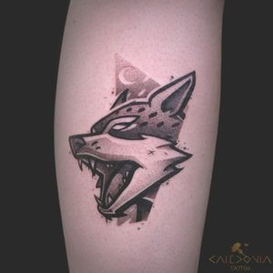 "Móðolfr" For any tattoo enquiry, please contact me directly on my new website: www.caledoniatattoo.com#graphictattoo #animaltattoo #wolf #moon #avantgardetattoo