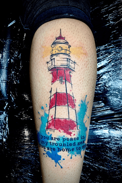 Lighthouse + quote