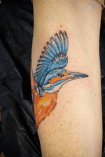 #kingfisher #kingfishertattoo #realistictattoo #colortattoo