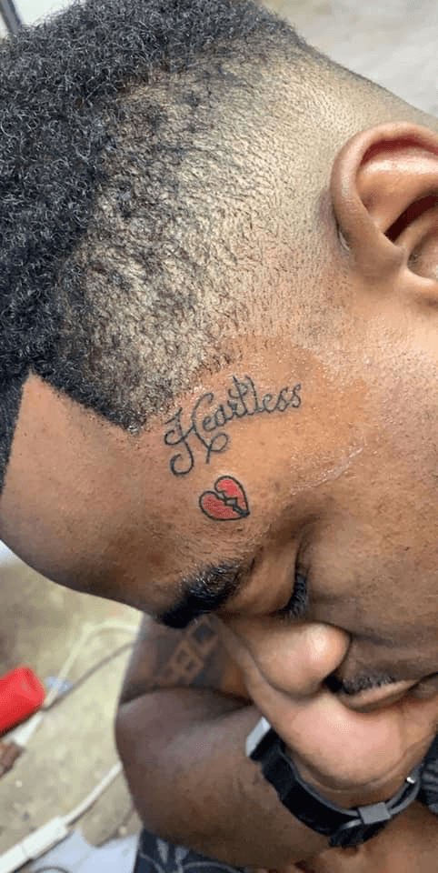 Nle choppa shows off neck tattoos  YouTube