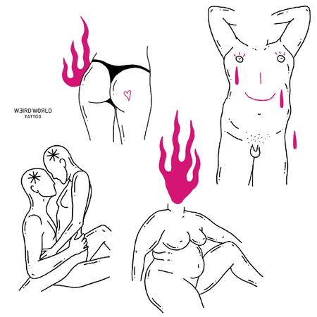 Flash tattoo