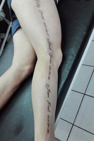 Tattoo by Cali tattoo shop