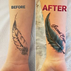 Cover up work