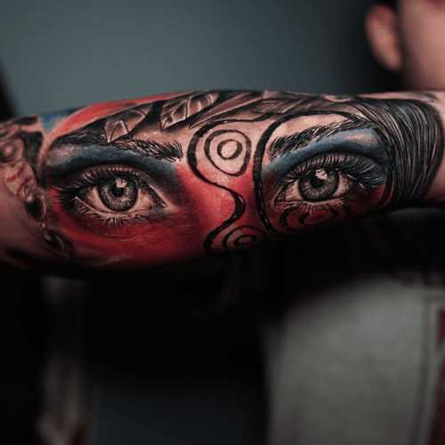 #taina #native #tattoo #eyestattoo 