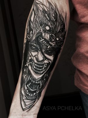 Tattoo by Asya Pchelka