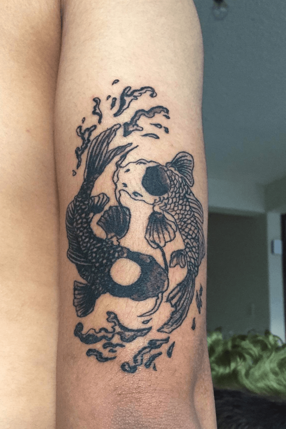 Nicely balanced koi fish by cyrussage  Blaque Owl Tattoo  Facebook