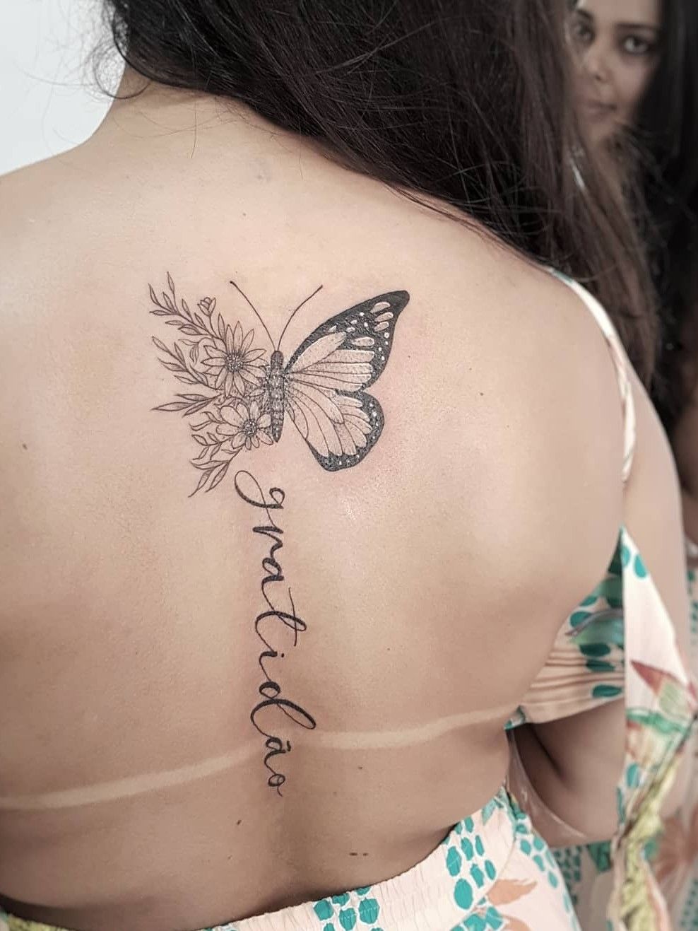 Butterfly sunflower tattoo  Sunflower tattoos Sunflower tattoo Butterfly  tattoo