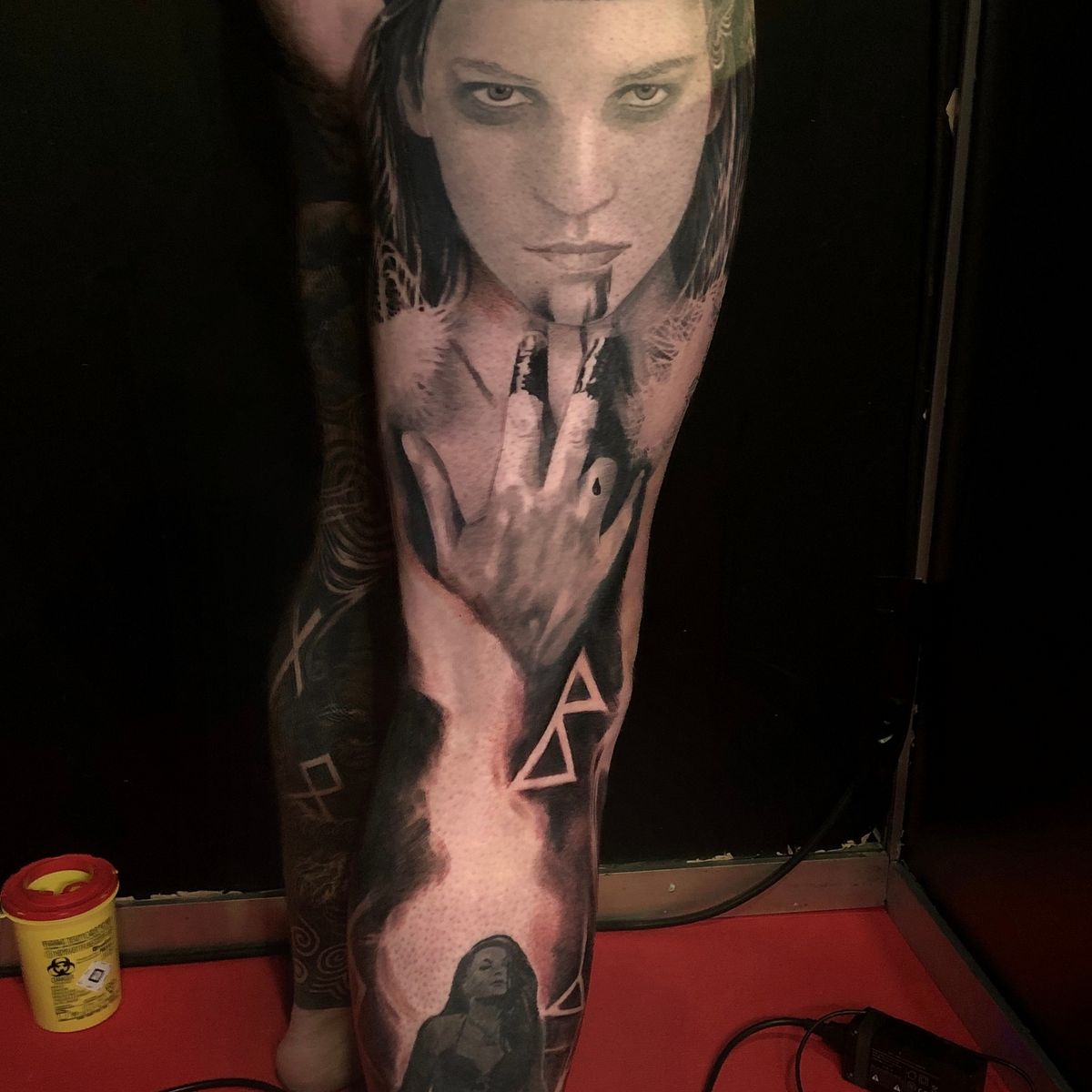 Tattoo uploaded by Alo Loco Tattoo • Celtic Woman Warrior Portrait Full