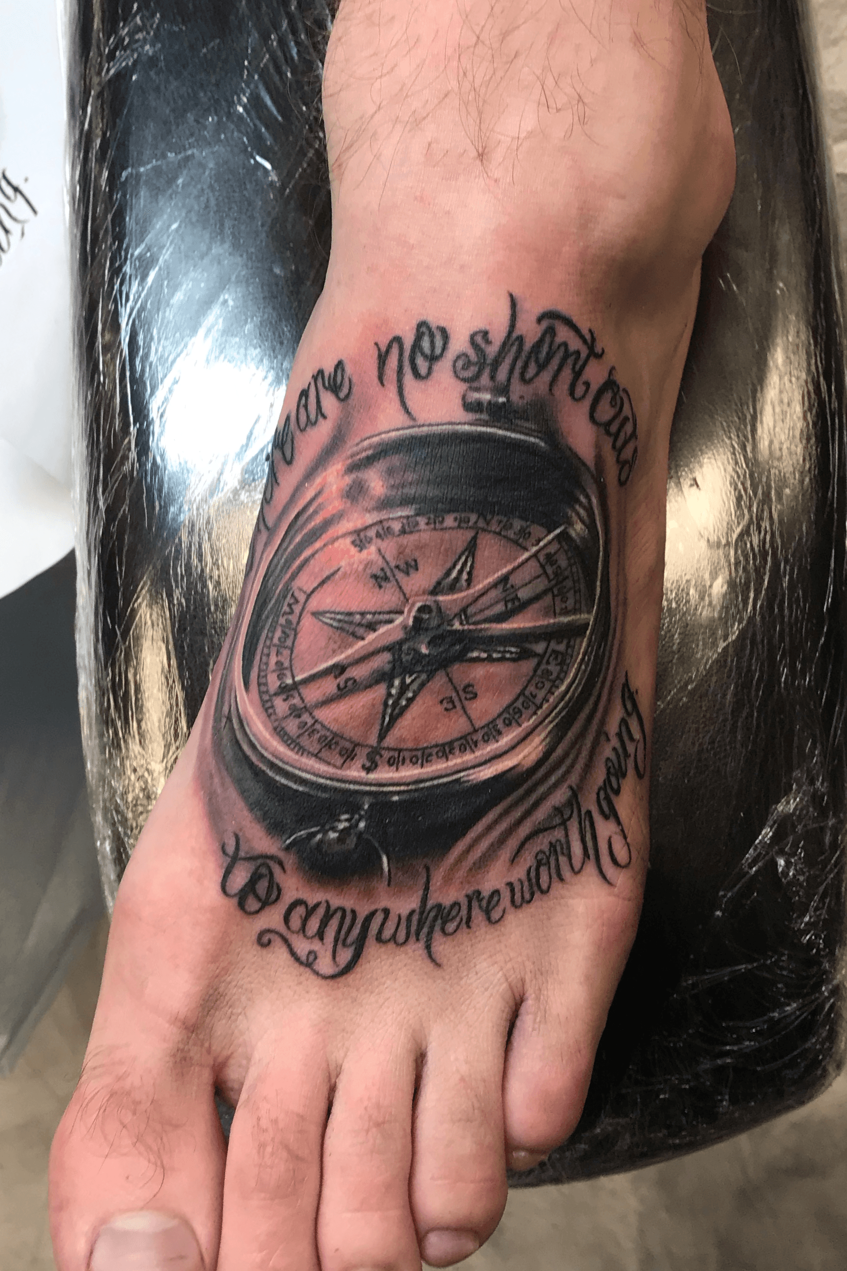 David Jay Kai  Video of Moral compass tattoo by David Jay  Facebook