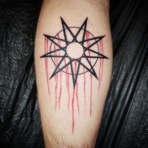 #ninepointed #star #tattoo #girlswithtattoos #berlin #berlintattooartist #apocalypsetattoo #germanytattoo 