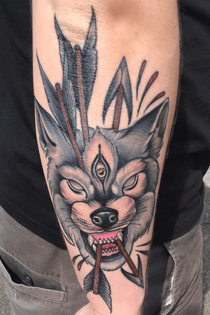 My personal psycho Wolf 🐺 Thanks to Eike really great work.
