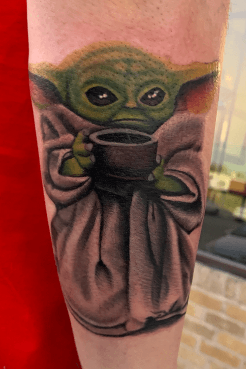 I was fortunate enough to tattoo “Baby Yoda” today!  Super fun!  Comment your favorite memes of “Baby Yoda”!  Annndddd go!! 🙏🙏🙏🙏 #tattoosbyrick  #tattoosbyricky #rickytattoos #tattoo #tattoos #tatt #tatts #ink #inked #art #arts #tattooart #sanantoniotattooartist #tattooshop #sanantonio #texas #sanantoniotattoo #sanantoniotattooshop #artist #satx #sananto #sanantoniotattoos #bestofsa #tattooshopsanantonio #sa #tx #sanantoniotattooer #cheyennetattooequipment 