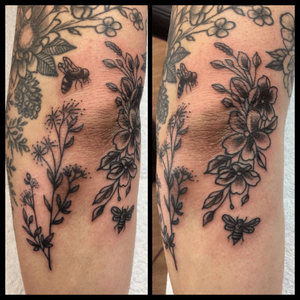 Floral fill in piece..