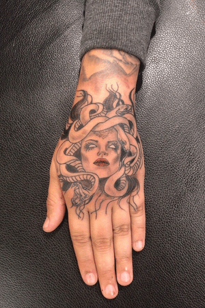 Medusa Hand tattoo 🐍 