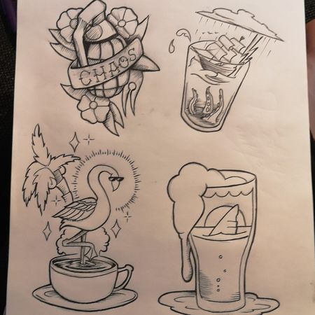 Flash tattoo