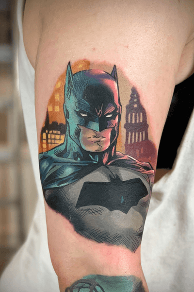 3d batman tattoo