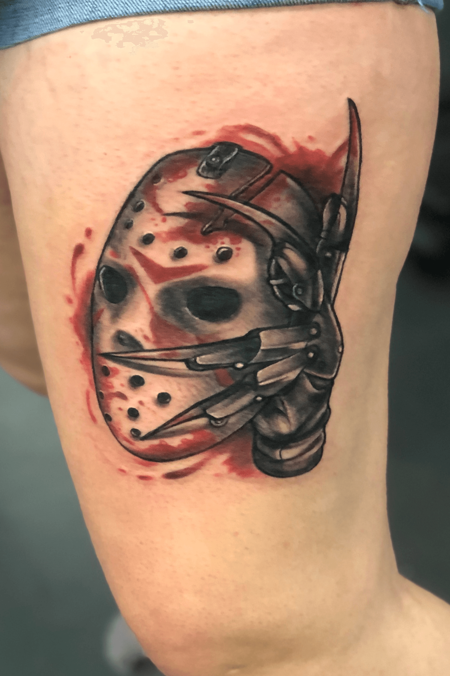 Tattoo uploaded by Jamorian Carter  Leprechaun Freddy Krueger Jason  Chucky Horror tattoo  Tattoodo