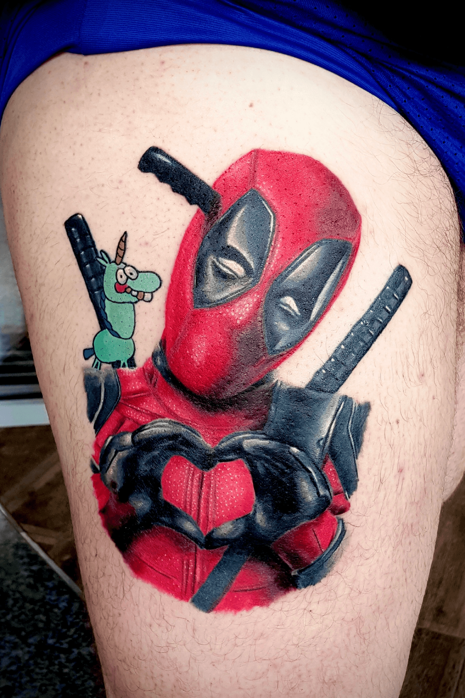 70 Dashing Deadpool Tattoo Designs  Redefining Deadpool with Ink