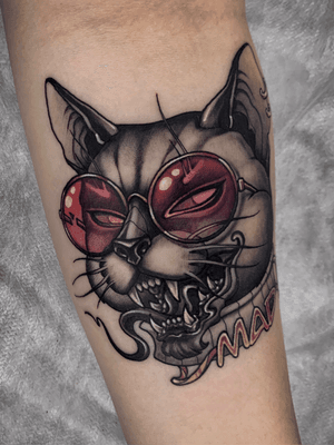 ⚡️MAD CAT⚡️ #neotrad #neotraditional #cat #cattattoo #neotraditionalart #neotraditionaltattoo #neotraditionaltattoos #neotraditionalartist #illustrative