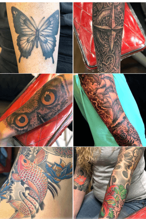 Tattoos by @chris_ahlers_artist 