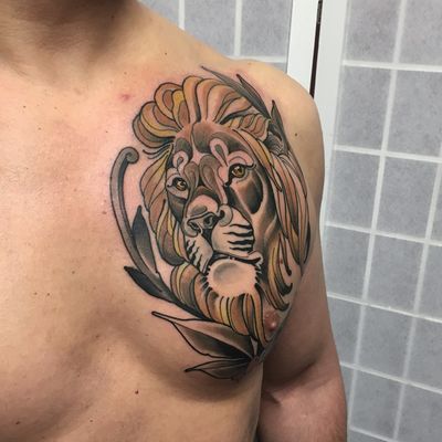 •Lion for Andrey ————————— 📩 Message me for booking DM, xfogotx@gmail.com ————————— • • • • #fog_ars #ink #tattoo #traditional #traditionaltattoo #neotraditional #neotrad #neotradeu #neotradsub #blackandgreytattoo #neotraditionaltattooers #ntgallery #neotradtattoo #neotraditionaltattoos #worldfamousink #evolvedmagazine #solidink #tttism #tattoodo #минсктату #татуировкаминск #татуировкавминске #татубеларусь #tattoobelarus #vegan #govegan #vegansby #tattoominsk #minsktattoo #татуминск 