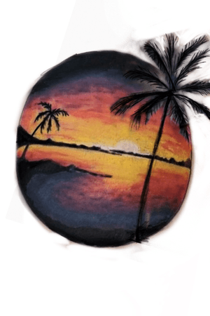#tropical sunset #up for grabs