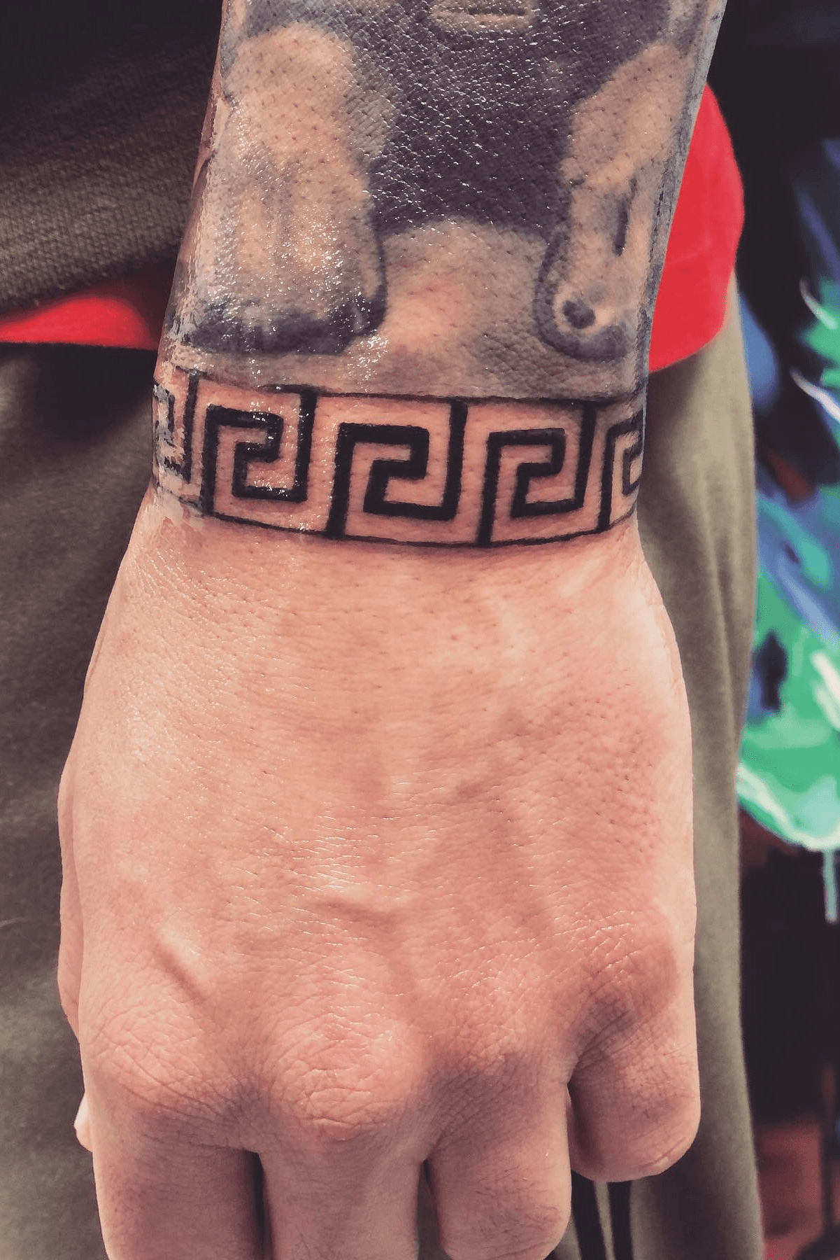 Greek arm band tattoo by TrueAngelicArt on DeviantArt
