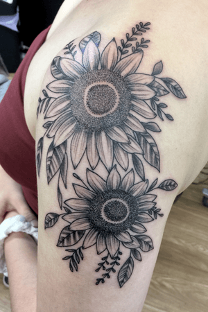 Fun Sunflower piece..