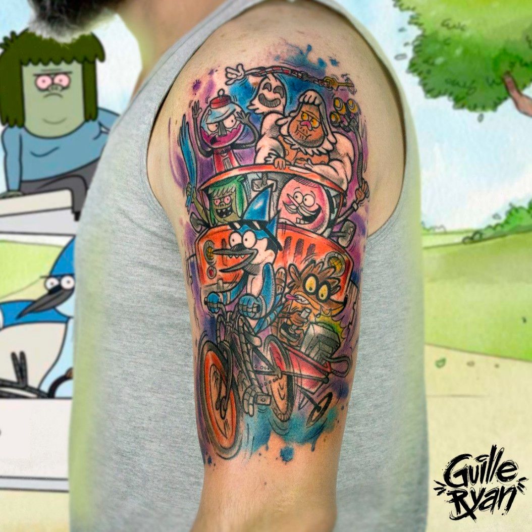 8 Fun Regular Show Inspired Tattoos  Tattoodo