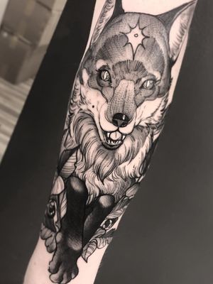 Another fox! This time by Jesper Hatcher at High Fever Tattoo Oslo 