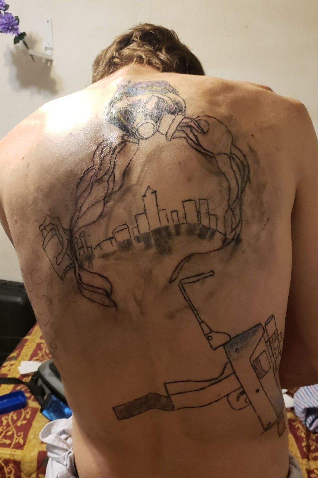 Desert Nik Tattoo  Little traditional PUBG helmet for joelpin It was an  honour and loads of fun too              