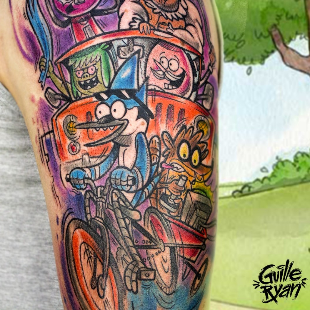 Regular show tattoo