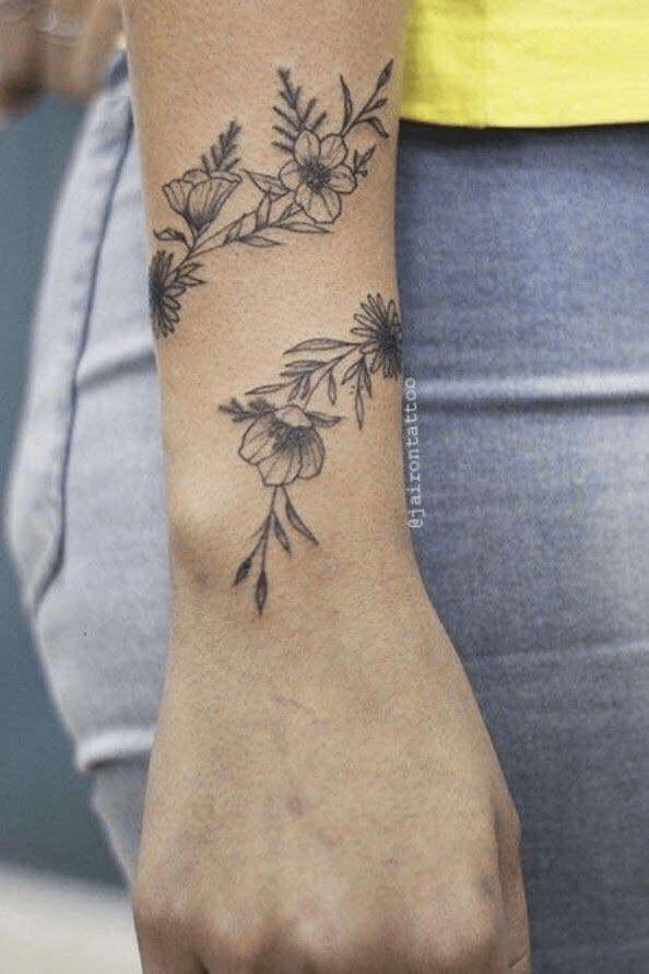 Wrist Tattoos for Women  Ideas and Designs for Girls