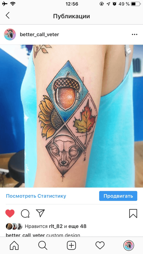 Tattoo from Igor Veter