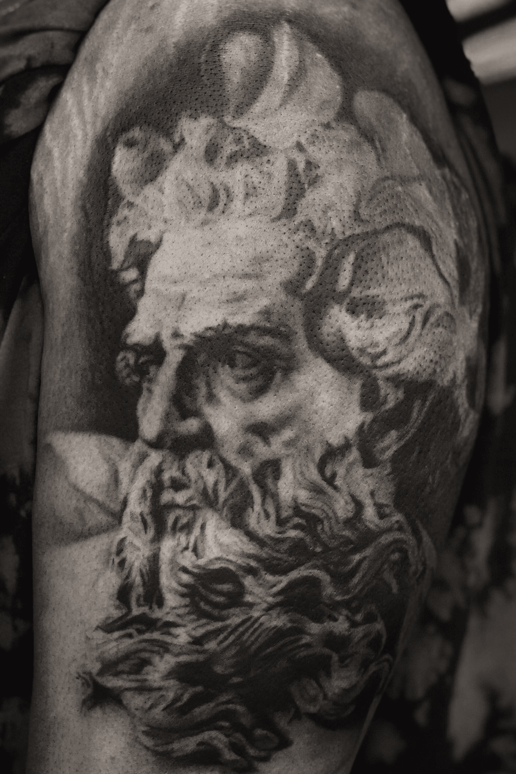 A list of my best Greek Mythology Tattoo designs  Darwin Enriquez  Best  Tattoo Artist in NYC