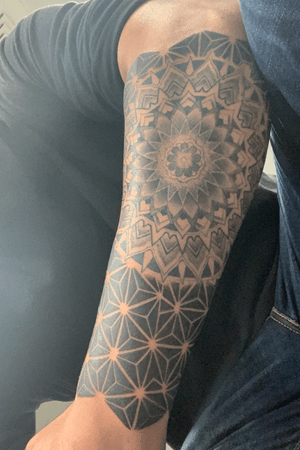Geometric/Mandala half sleeve